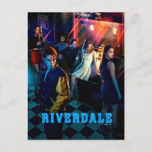 Cartão Postal Cartaz do Riverdale dentro da Lanchonete do Pop