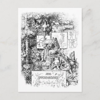 Cartão Postal Cartaz do Sr. Fox inteligente