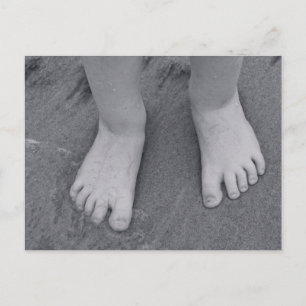 Cartão Postal Cartaz dos dedos