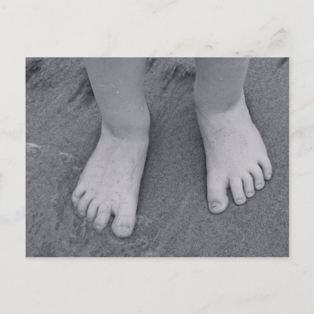 Cartão Postal Cartaz dos dedos (Frente)