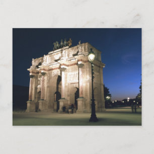 Cartão Postal Cartaz em Paris