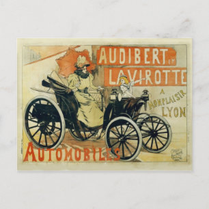 Cartão Postal Cartaz francês antigo