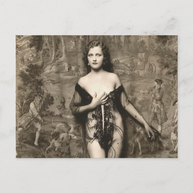 Cartão Postal Cartaz francês no início dos anos 1900 (Frente)