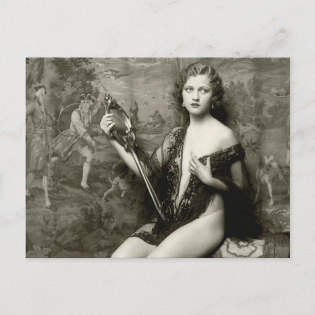 Cartão Postal Cartaz francês no início dos anos 1900 (Frente)