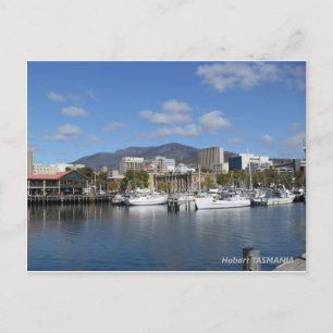 Cartão Postal Cartaz impressionante de Hobart, Tasmânia