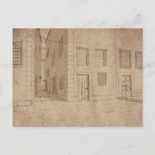 Cartão Postal Cartaz italiano antigo