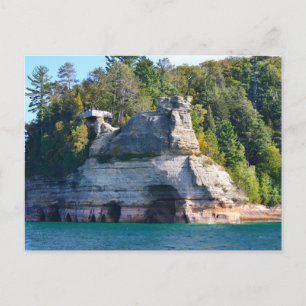 Cartão Postal Cartaz/Miners Castle Michigan
