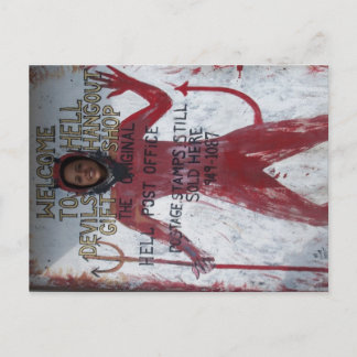 Cartão Postal Cartaz no Inferno