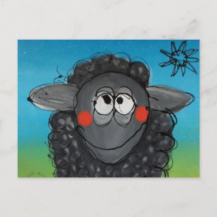 Cartão Postal Cartaz "ovelha negra"