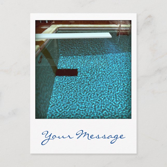 Cartão Postal Cartaz personalizado de arte do computador 3d da P (Frente)