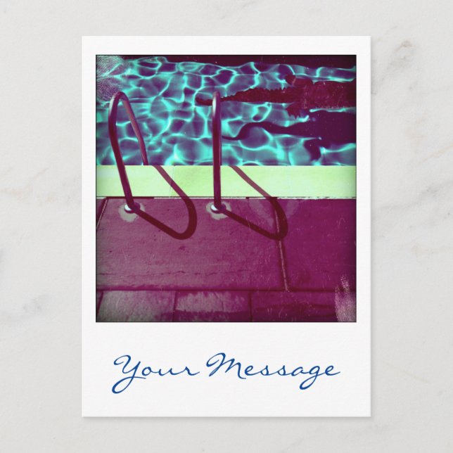 Cartão Postal Cartaz personalizado de arte do computador 3d da P (Frente)