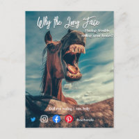 cartaz postal de propriedades engraçadas