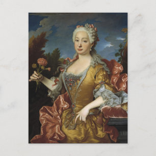 Cartão Postal Cartaz Retrato de Arte