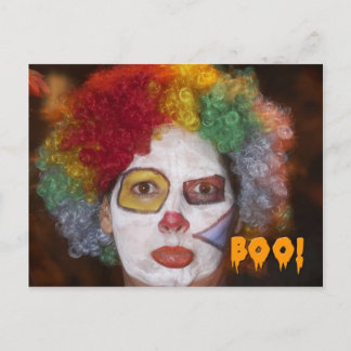 Cartão Postal Cartaz retrato de Halloween 3