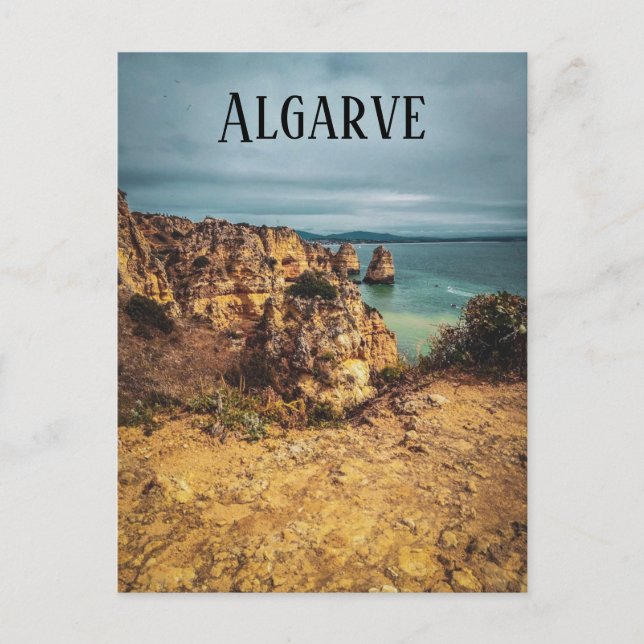 Cartão Postal Cartaz sazonal de Lagos (Frente)