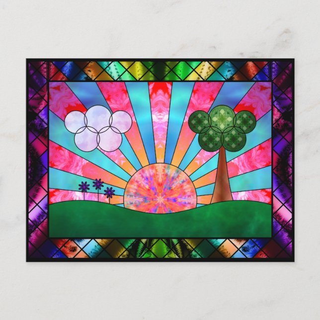 Cartão Postal Cartaz Solar (Frente)