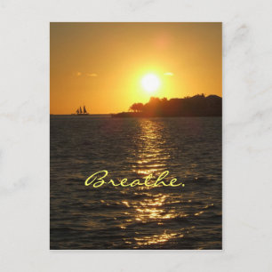 Cartão Postal Cartaz sunset KW