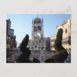 Cartão Postal Cartaz veneziana Las Vegas