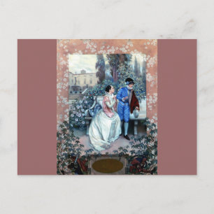 Cartão Postal Cartaz vintage de Romeu e Julieta