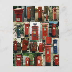 Cartão Postal Cartazes britânicos