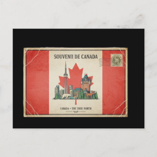 Cartão Postal carte postal canada