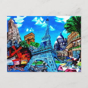 Cartão Postal Carte postal de Paris