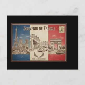 Cartão Postal carte postal france