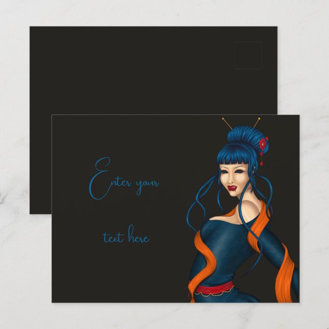 Cartão Postal Carte postale (Frente/Verso)