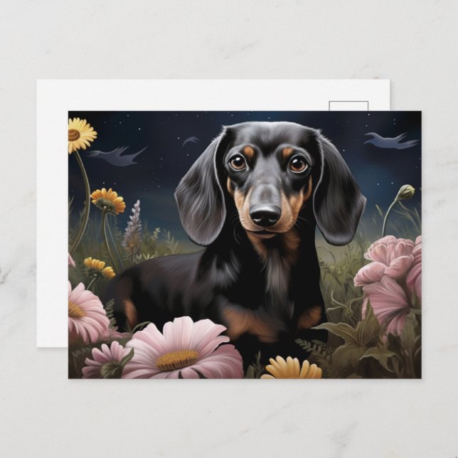 Cartão Postal Carte postale Blossoming Spring (Frente/Verso)