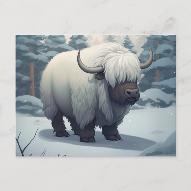 Cartão Postal Carte Postale Bufalo (Frente)