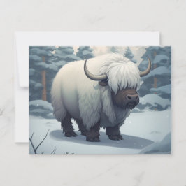 Cartão Postal Carte Postale Bufalo
