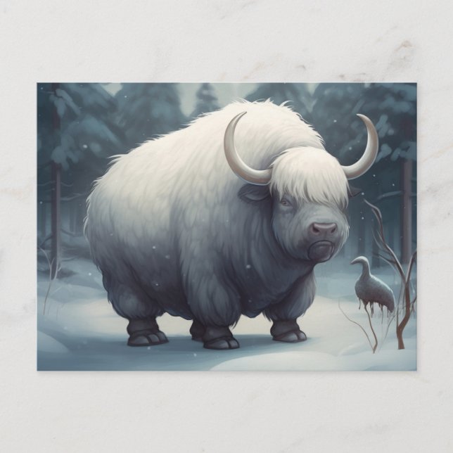 Cartão Postal Carte Postale Bufalo (Frente)
