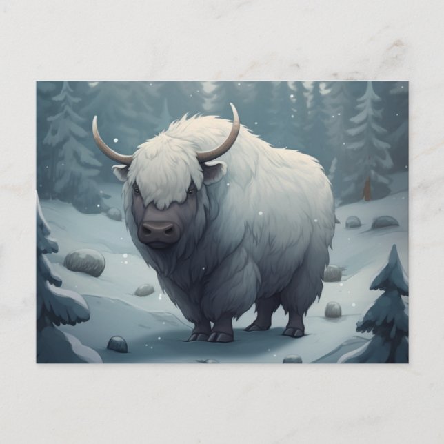 Cartão Postal Carte Postale Bufalo (Frente)