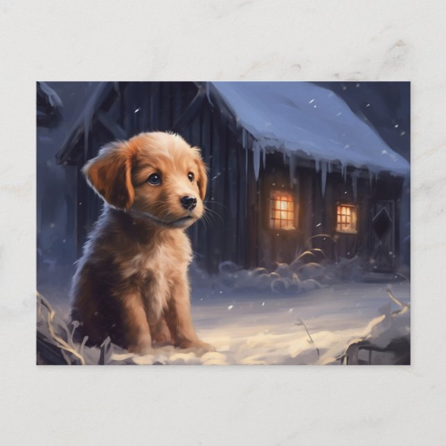 Cartão Postal Carte postale Chien 5-14 (Frente)