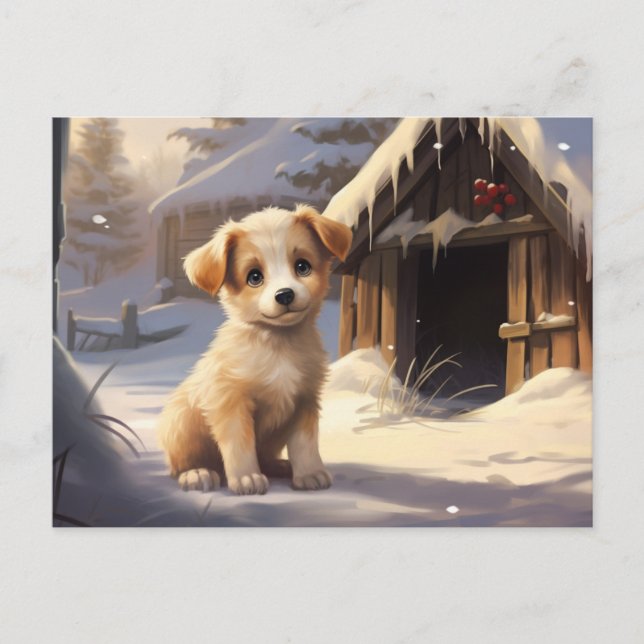 Cartão Postal Carte postale Chien 5-17 (Frente)