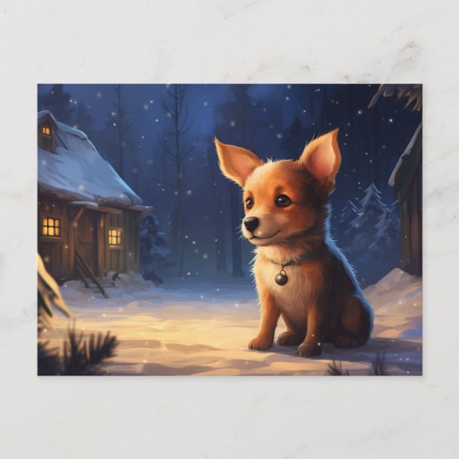 Cartão Postal Carte postale Chien 5-18 (Frente)