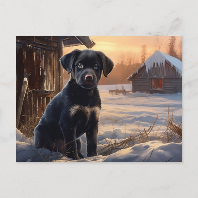 Cartão Postal Carte postale Chien 5-6 (Frente)