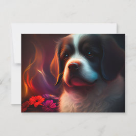 Cartão Postal Carte Postale Chien Divers