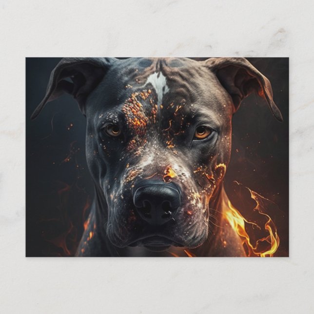 Cartão Postal Carte Postale Chien Divers (Frente)