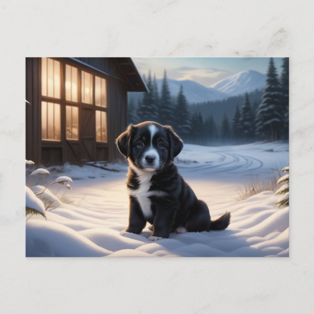 Cartão Postal Carte Postale Chien Série 6 08 (Frente)