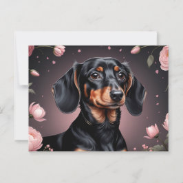 Cartão Postal Carte Postale Chien Série 6 10