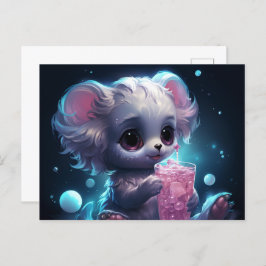 Cartão Postal Carte postale Cuteness Overload: Puppy Edition