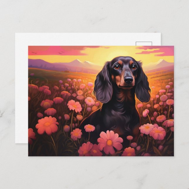 Cartão Postal Carte postale Daisy's Radiance: (Frente/Verso)