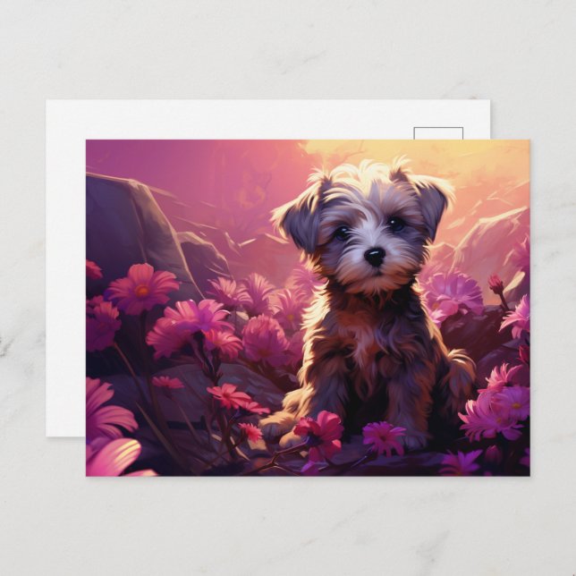 Cartão Postal Carte postale Enchanting Friend (Frente/Verso)