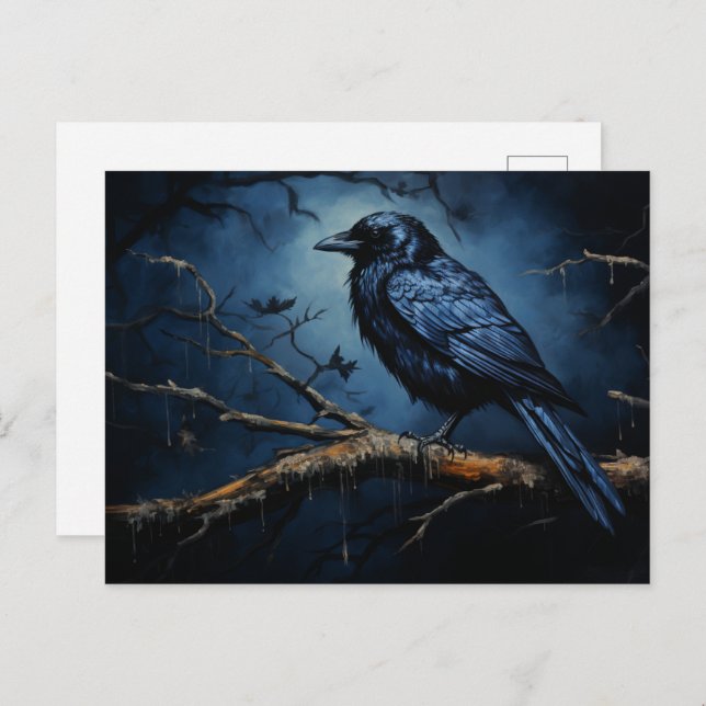 Cartão Postal Carte postale Ethereal Feathers (Frente/Verso)