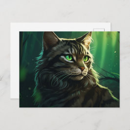 Cartão Postal Carte postale Eyes of the Night