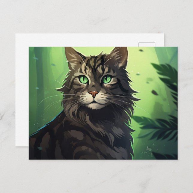 Cartão Postal Carte postale Eyes of the Night (Frente/Verso)