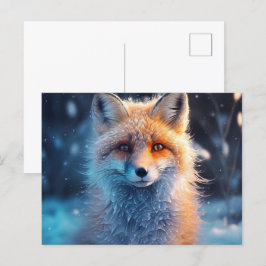 Cartão Postal Carte postale Fox Tricks in the Wild Lands