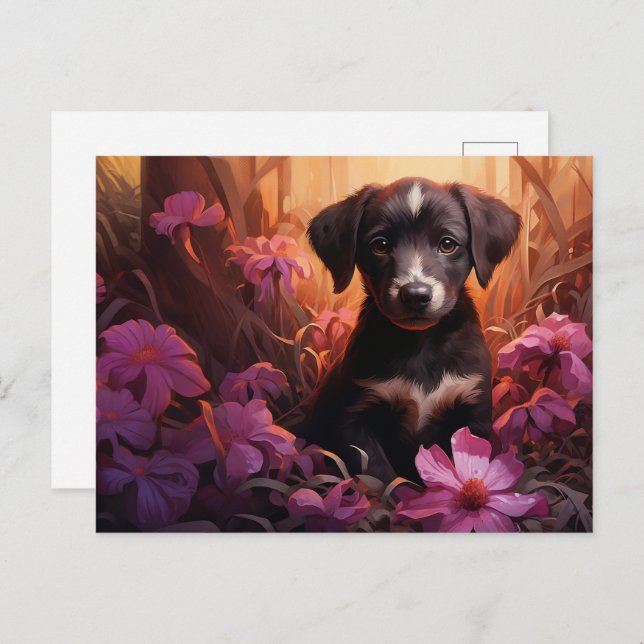 Cartão Postal Carte postale Gentle Furball (Frente/Verso)