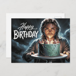 Cartão Postal Carte Postale Happy Birthday 2026